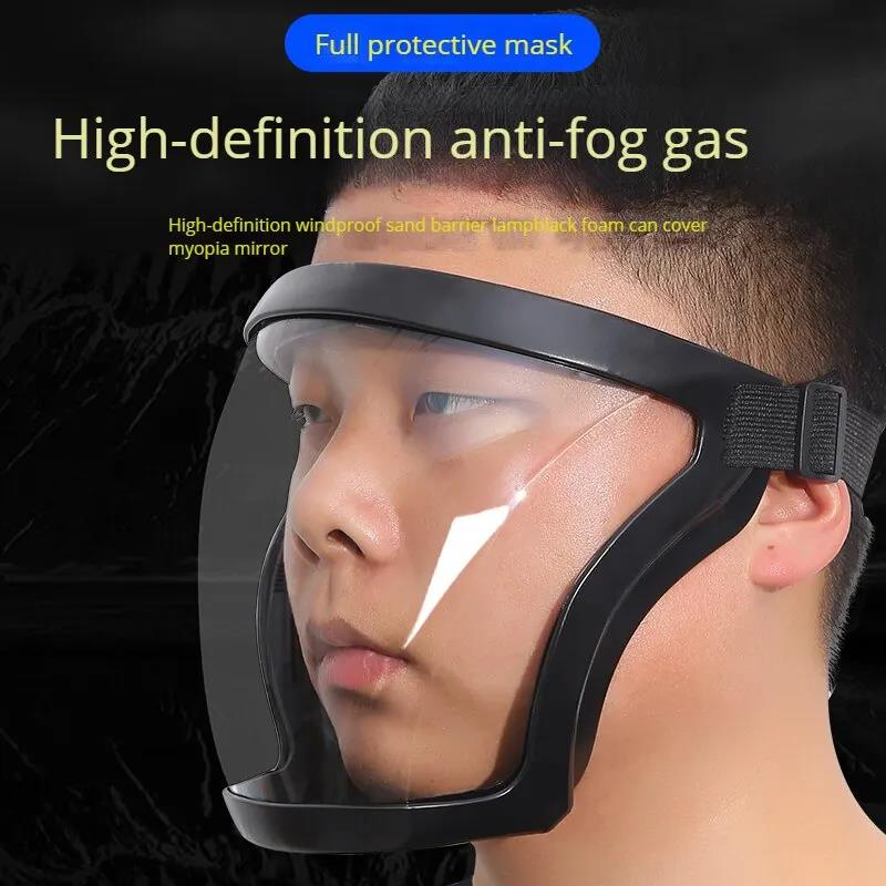 Transparent Full Faceshield Re - Anti Pollution Mask recension och pris
