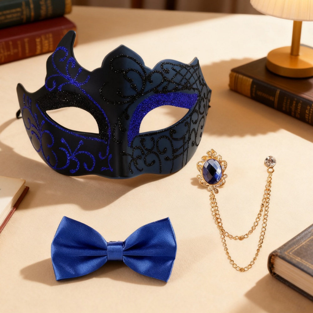 Half-Face Painted Party Mask S - Respirator Half Face recension och pris