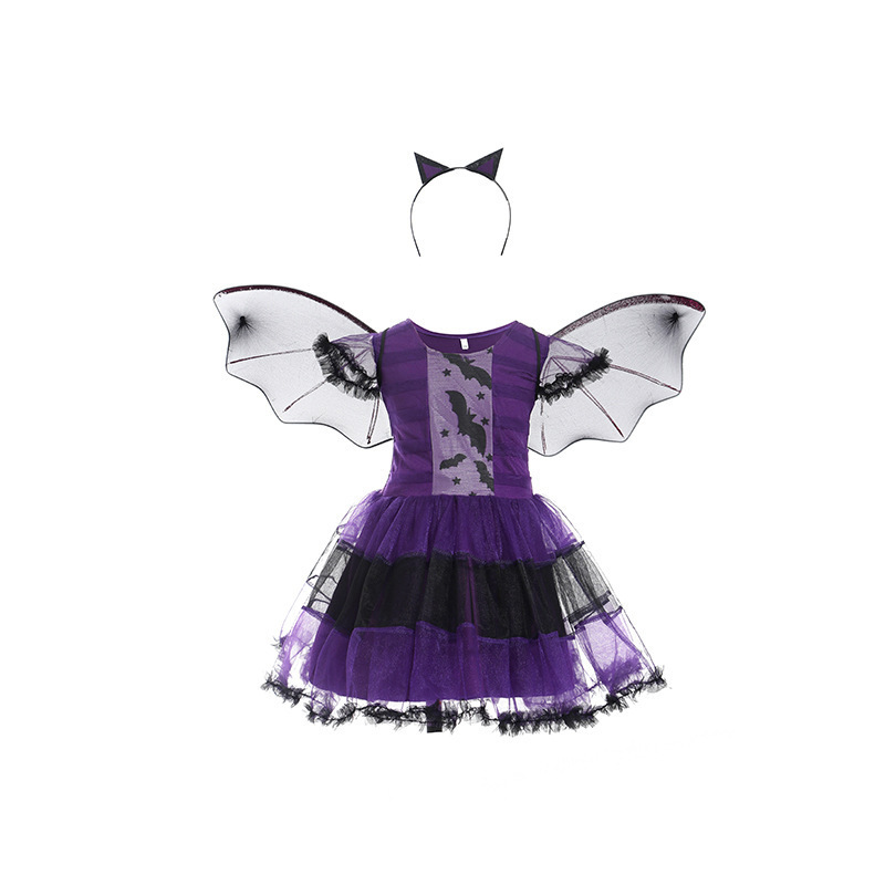 Girls Halloween Vampire Bat Co - Kids Face Mask recension och pris