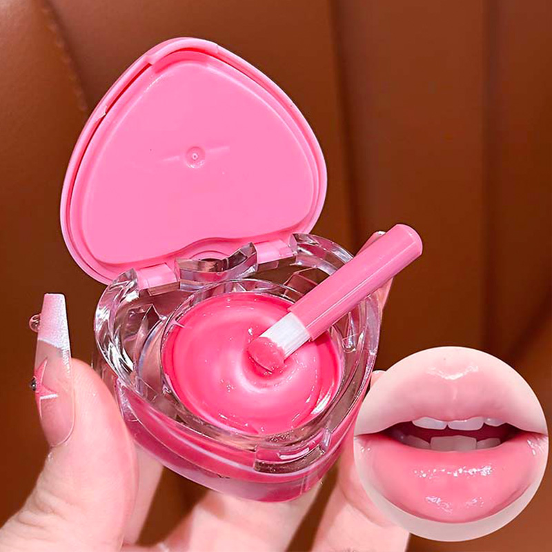 Luckgo Heart Double Color Lip  - Kids Face Mask recension och pris