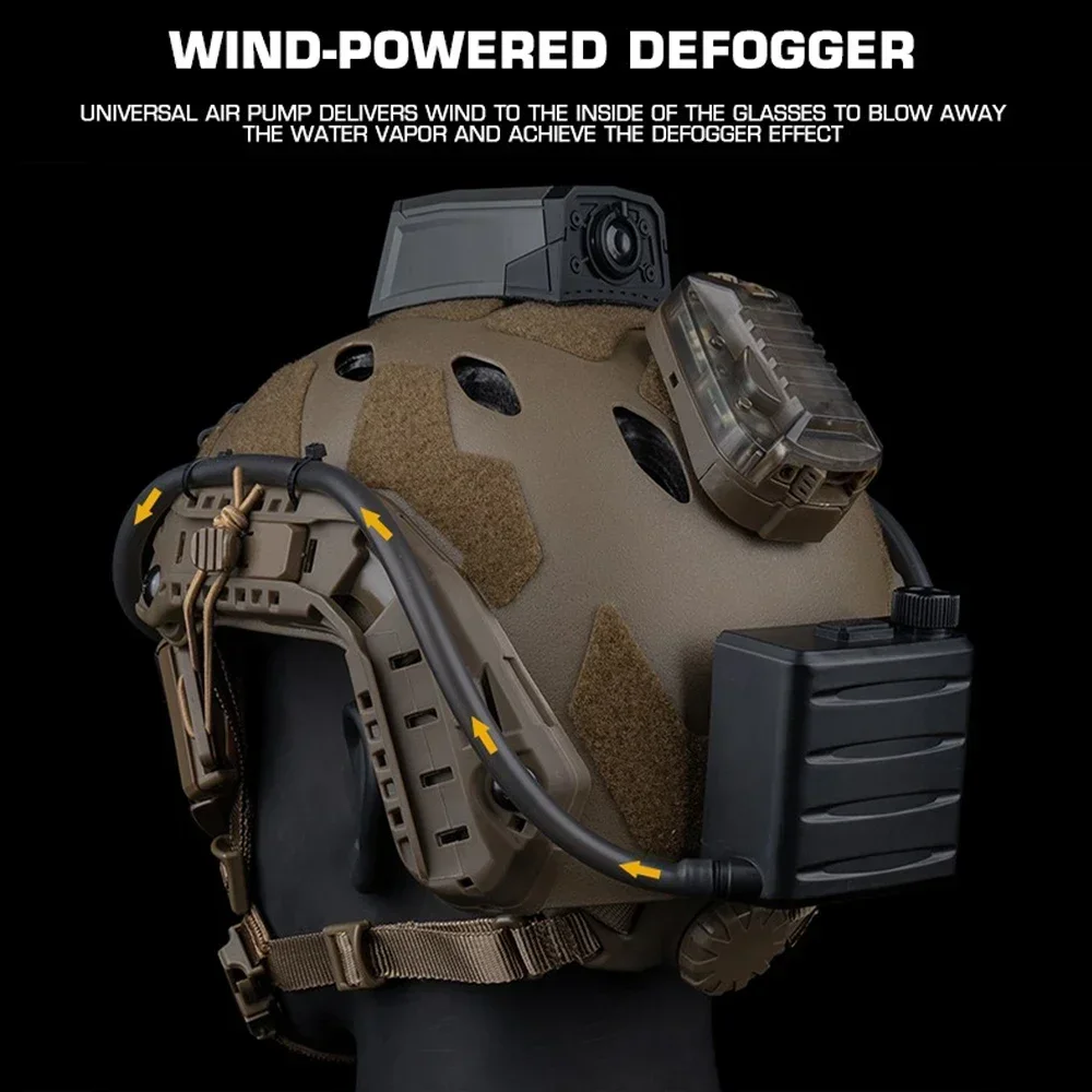 Airsoft Goggles Defogger Defog - Anti Pollution Mask recension och pris